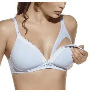 Reggiseno allattamento Jasmina Selene Azzurro Settima