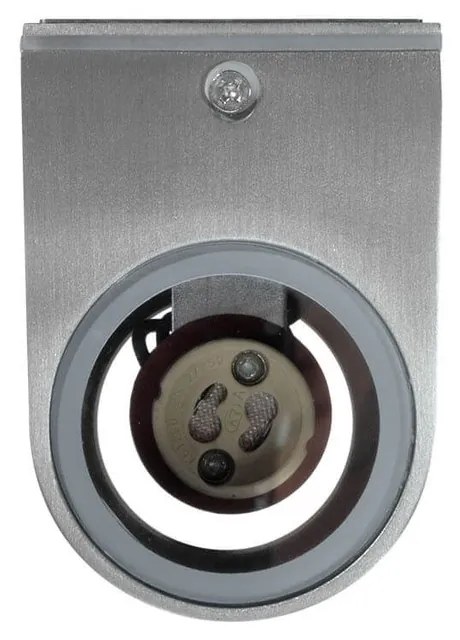 Applique da Esterno Bidirezione IP65 GU10 Stondata - Inox