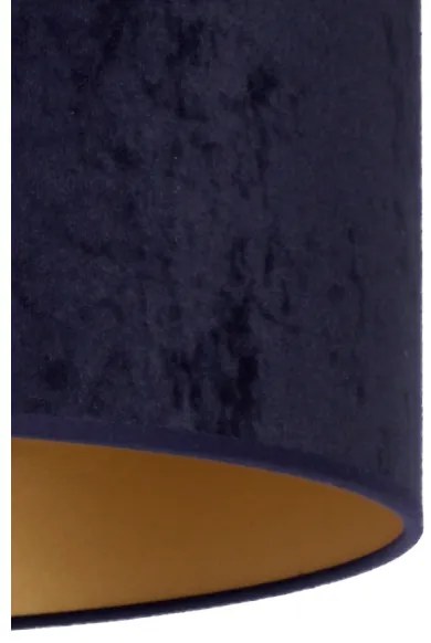 Brilagi - Lampada con piedistallo VELVET 1xE27/60W/230V marrone/blu