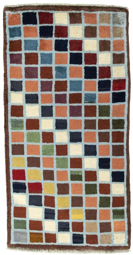 Gabbeh Tappeto persiano 120x60 (Iran) Annodato A Mano