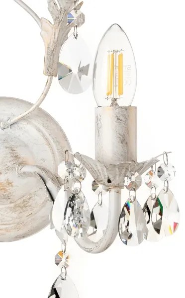 ONLI - Applique TERESA 2xE14/6W/230V bianco