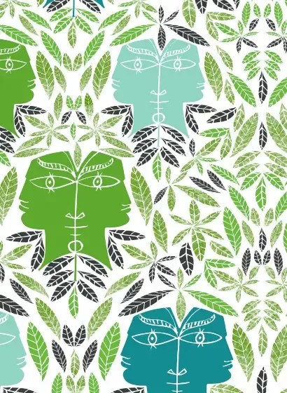Lelievre Carta da parati Cap dAil - Vegetal