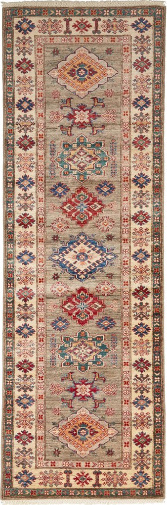 Kazak Tappeto orientale 260 x 80 (Pakistan) Annodato A Mano