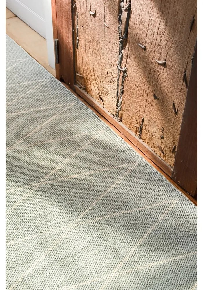 Passatoia da interno/esterno verde chiaro 70x160 cm Max Sage – Pappelina