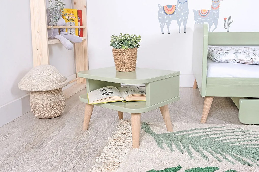 Letto di coltivazione Nell 2 in 1 - verde pastello - 140x70 cm