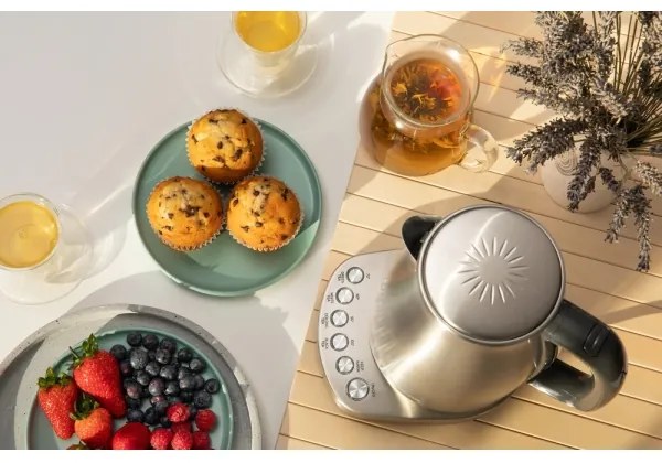 Sencor - Bollitore con termoregolazione 1,7 l 2200W/230V acciaio inossidabile