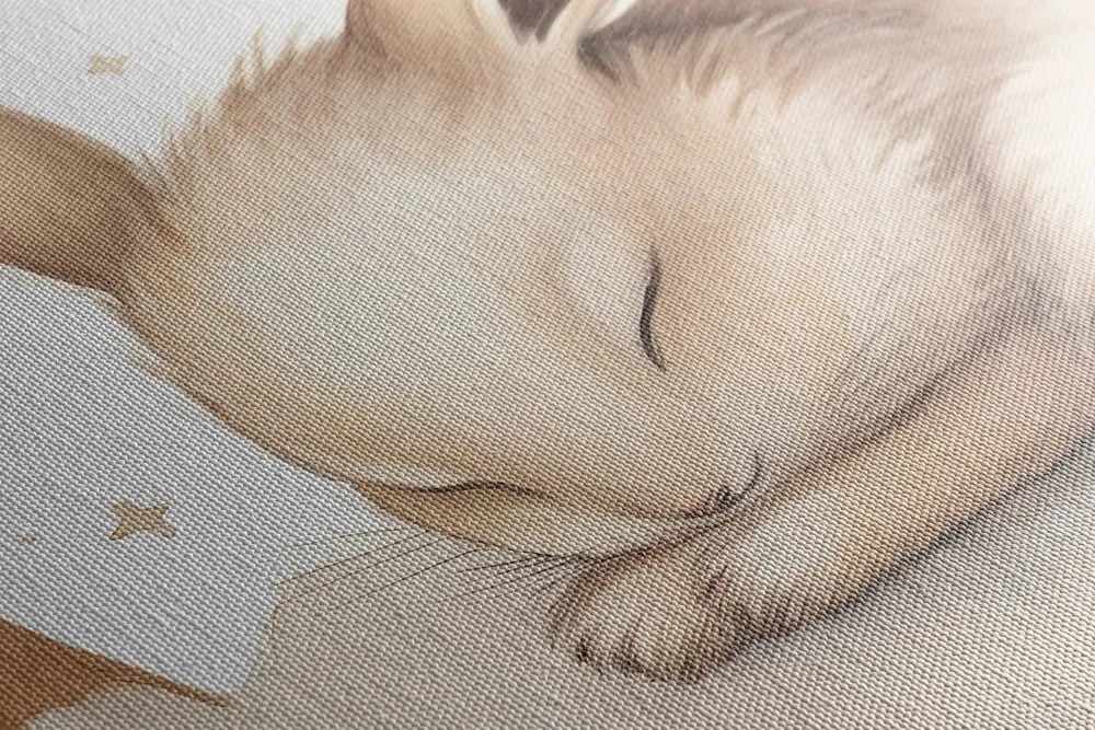 Quadro su tela – Coniglietto sognante