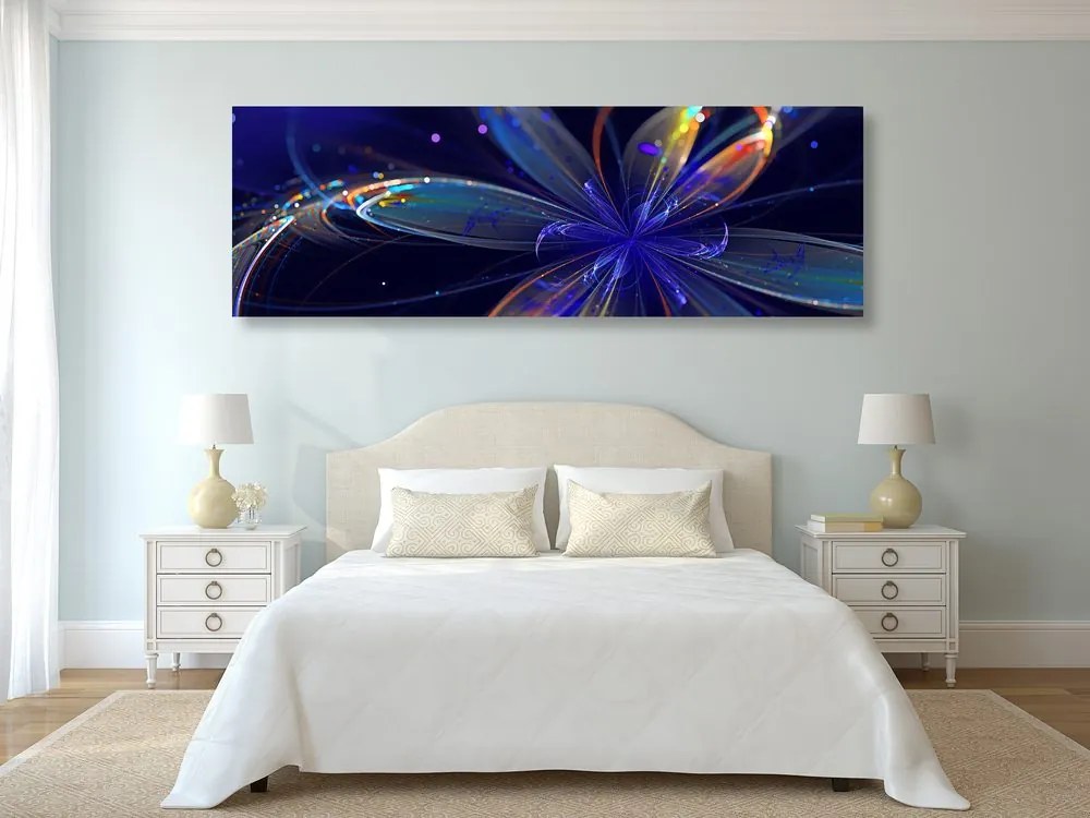Quadro su tela – Fiore virtuale