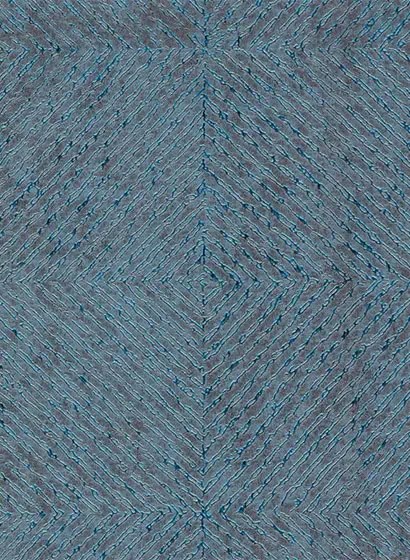 Tapete Grid von Arte - Blaugrau