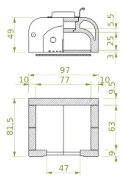 Palazzetti Easy Medium forno a legna con portina in acciaio inox e termometro