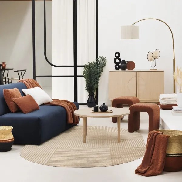 Atmosphera - Lampada da tavolo OLME 2xE27/40W/230V in rattan