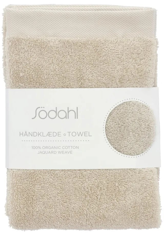 Asciugamano tipo terry beige in cotone 50x100 cm Comfort – Södahl