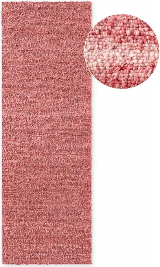 Passatoia rosa scuro tessuta a mano 80x200 cm Notting Hill Portobello – Ted Baker