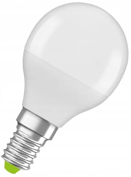 LED Lampadina in plastica riciclata P45 E14/4,9W/230V 4000K - Osram