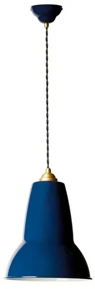 Original 1227 Midi Lampada a Sospensione Ottone Midi Blu Inchiostro - Anglepoise