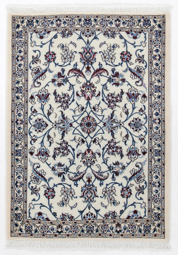Nain Tappeto 60 x 90 (Iran) Annodato A Mano