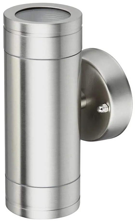Applique da esterno OLIMP 1 2xGU10/35W acciaio inossidabile