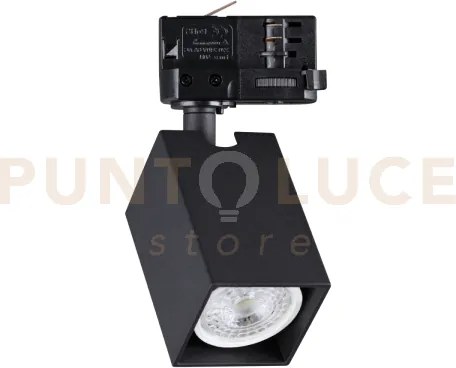 Dynamite spot per binario link 3-phase 1 luce attacco gu10 nero qua...