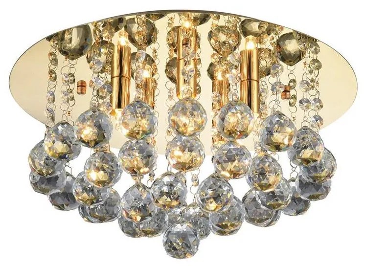 Azzardo AZ3083 - Plafoniera di cristallo BOLLA 5xG9/40W/230V