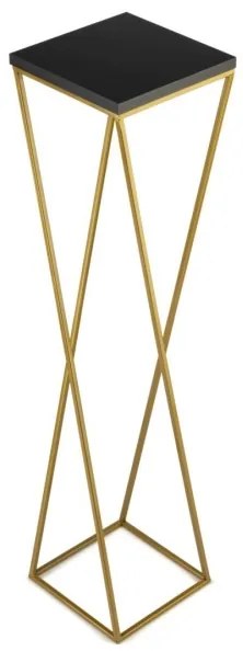 Portafiori LOFT 100x24 cm oro/nero