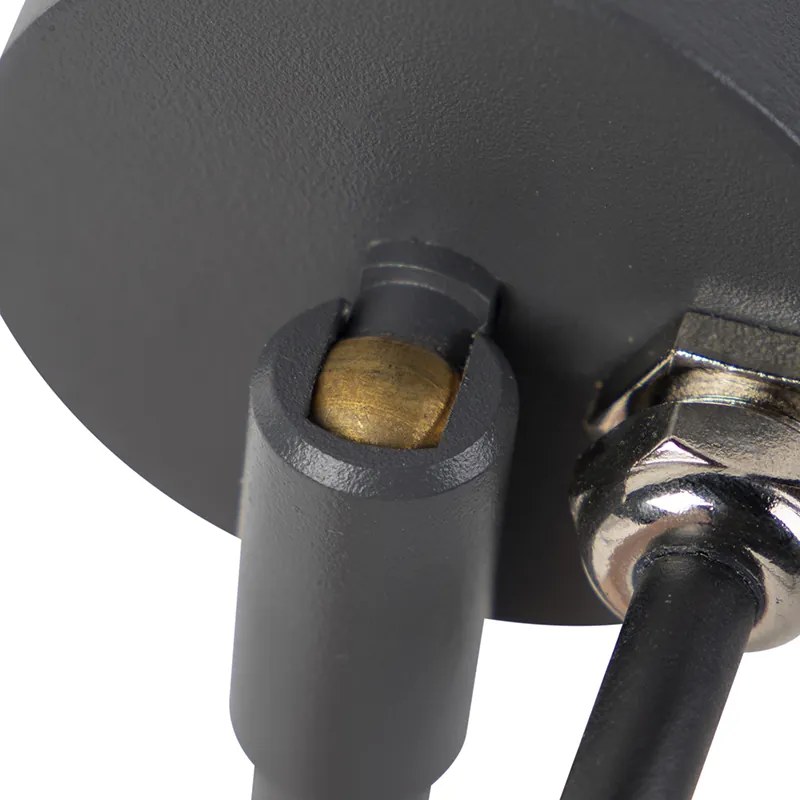 Faretto da esterno moderno antracite IP44 con WiFi GU10 - Solo