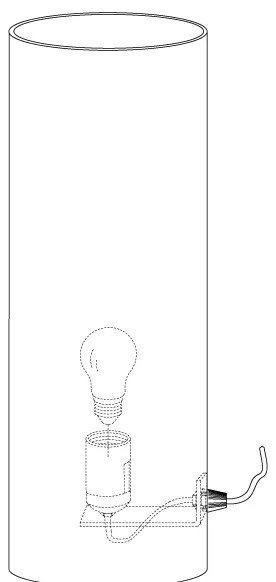 Eglo 92743 - Lampada da tavolo RIVATO 1xE27/60W/230V