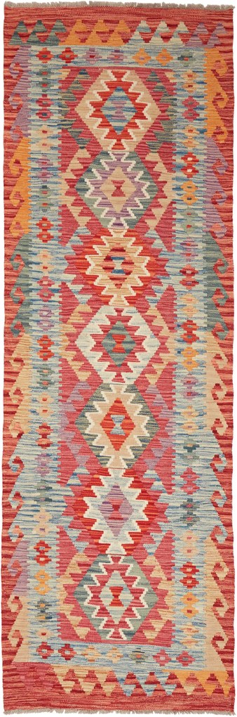 Kilim Tappeto 250 x 80 (Pakistan) Tessuto A Mano