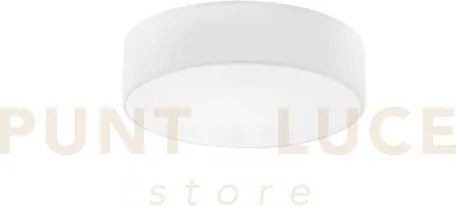 Plafoniera capital bianca 7 luci attacco e27 76x76x15cm in metallo