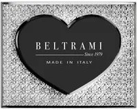 Portafoto Cuore Mosaico argento foto 10x15 cm Beltrami con argento Miro Silver