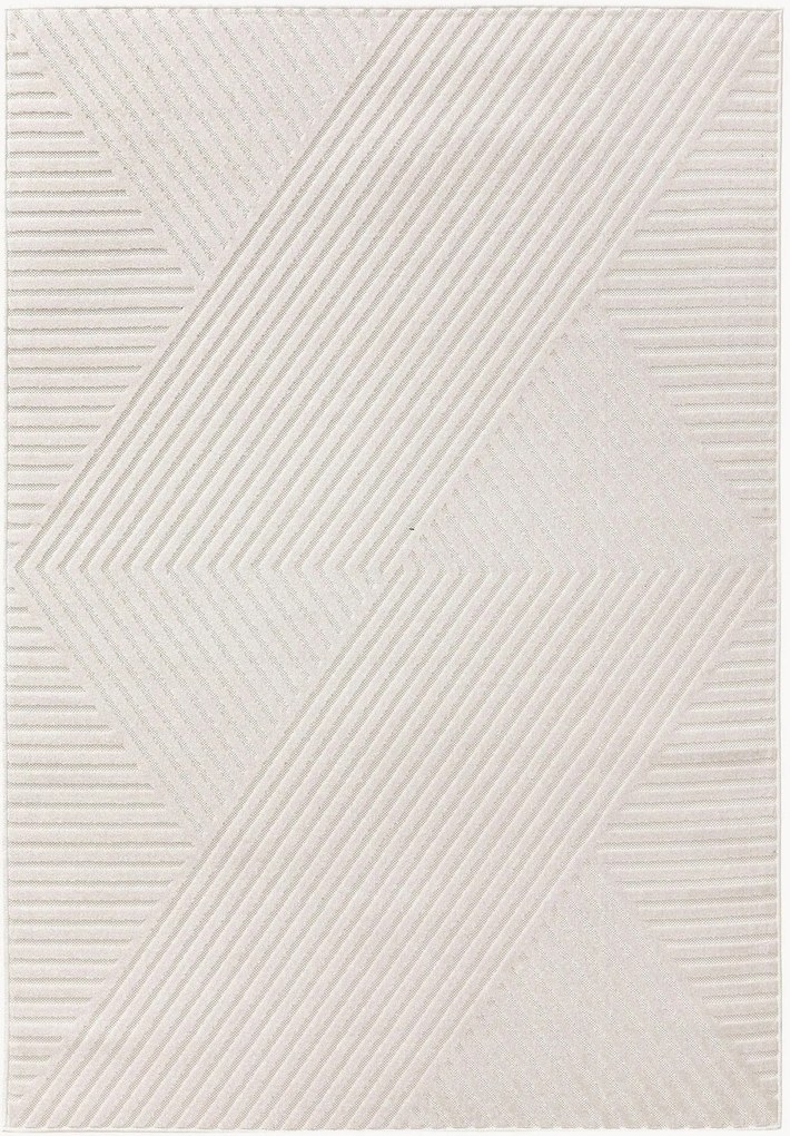 Tappeto da interno-esterno con motivo in rilievo Mars