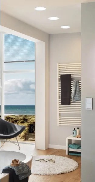 Eglo 96165 - Plafoniera da incasso LED FUEVA 1 LED/10,9W/230V IP44