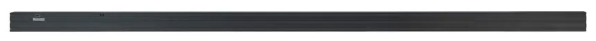 Lampada Lineare LED a Sospensione 55W 150cm nera con driver Philips Colore Bianco Variabile CCT