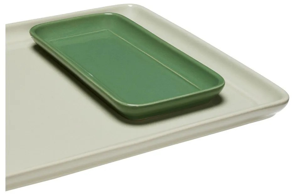 Set di vassoi decorativi in ceramica 2 pz 26x35 cm Amare – Hübsch