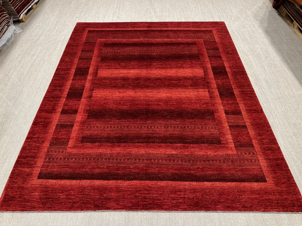 Loribaft Tappeto 290x360 Rosso (Iran) Annodato A Mano