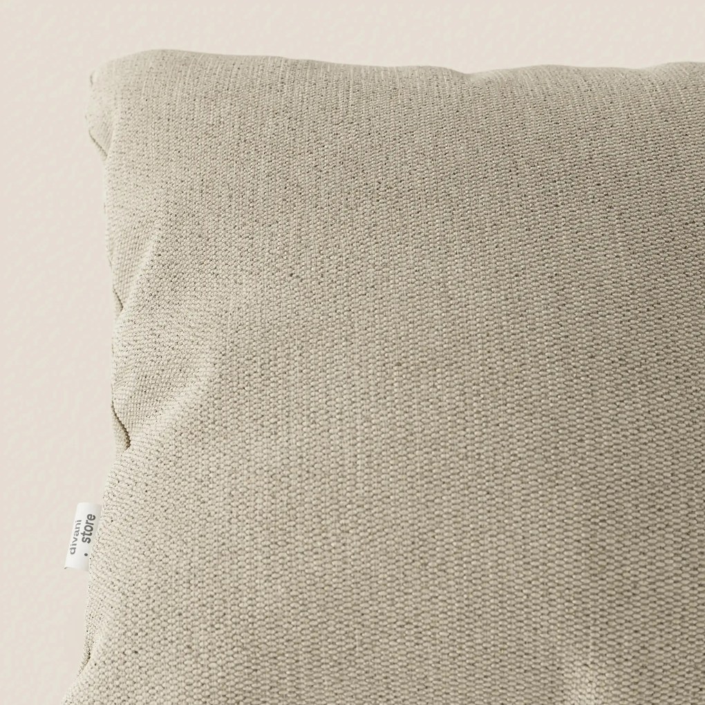 Miami cuscino disponibile in diversi colori realizzato in morbido tessuto impermeabile T14 beige