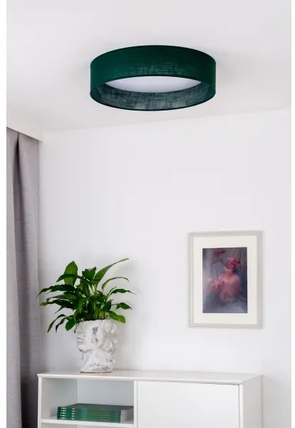 Duolla - Plafoniera LED ROLLER LED/24W/230V diametro 45 cm verde