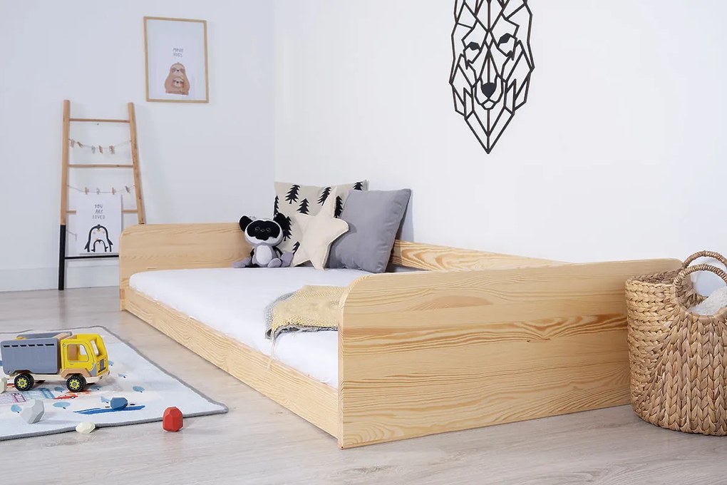 Letto Montessori in legno Sia - laccato - 180x80 cm