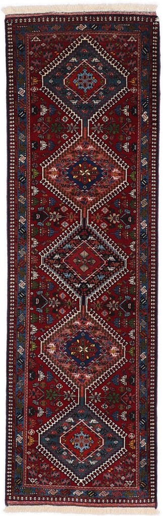 Yalameh Tappeto persiano 220x70 (Iran) Annodato A Mano