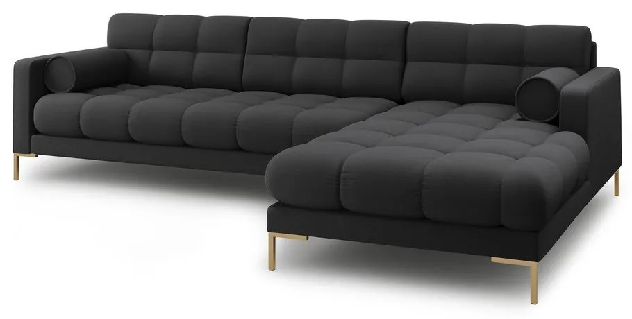 Divano angolare grigio scuro (angolo destro) Bali - Cosmopolitan Design