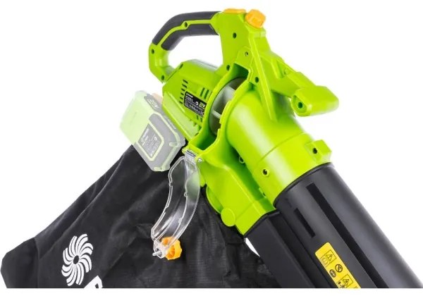 Fieldmann - Aspiratore e soffiatore da giardino a batteria 20V