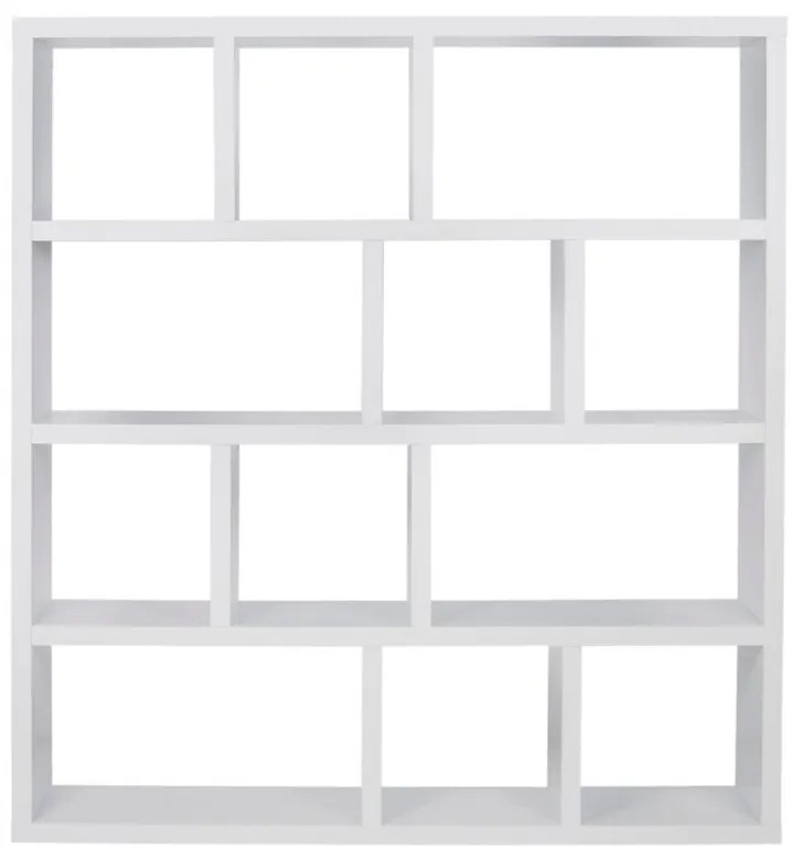 Libreria bianca 150x159 cm Berlin - TemaHome