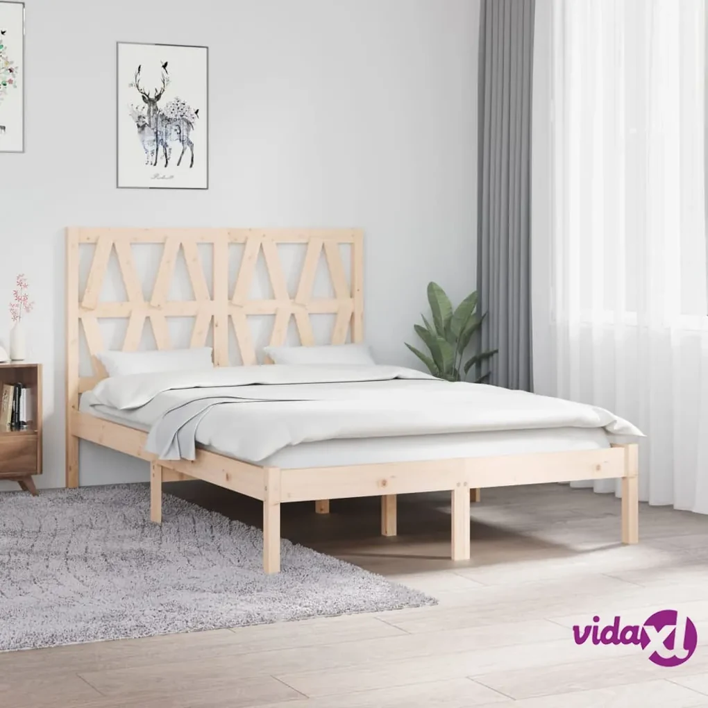 VidaXL Giroletto per bambini 90x200 cm in legno massello di pino