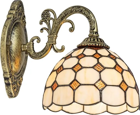Brilagi - Lampada da parete in stile Tiffany DORAN 1xE27/40W/230V