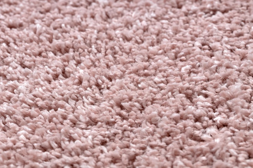 Tappeto BERBER 9000 rosa Frange berbero marocchino shaggy