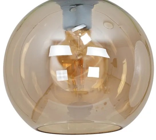 Plafoniera SOFIA 1xE27/60W/230V marrone