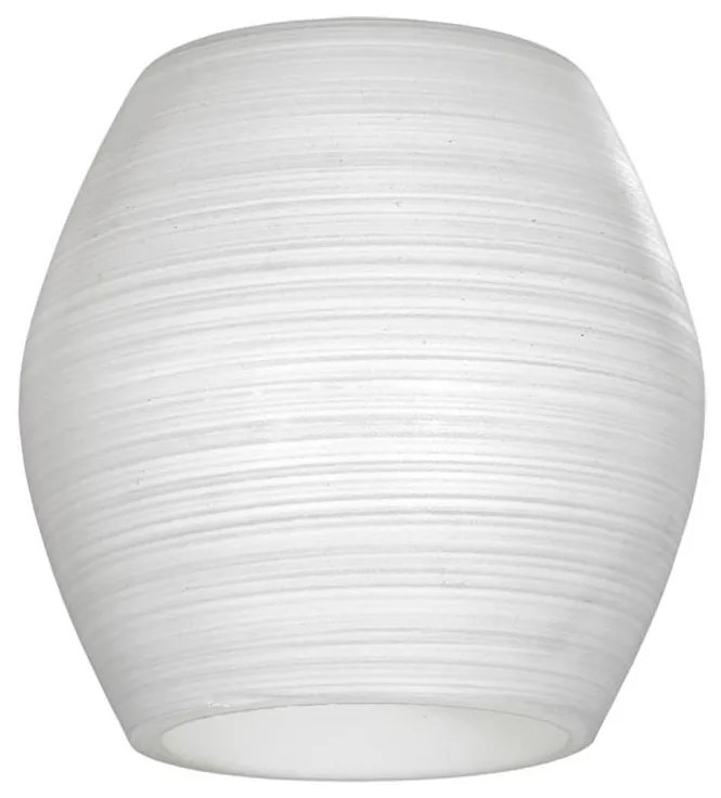 Eglo 90264 - Paralume MY CHOICE bianco striato diametro 9 cm