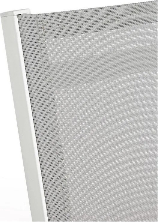 Sedia da esterno bianca in metallo Elin – Bizzotto