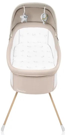 Lionelo - Lettino da viaggio MALIN EVO Beige naturale
