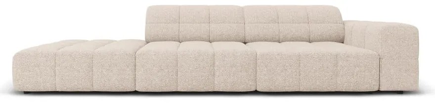 Chaise-lounge beige (con penisola a destra) Chicago – Cosmopolitan Design