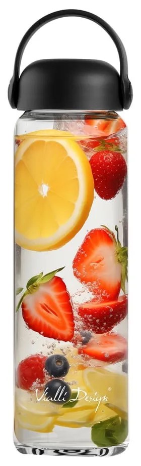 Bottiglia nera in vetro 540 ml Fuori – Vialli Design